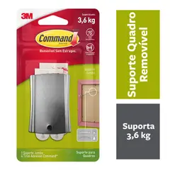 3m - Suporte Quadros Metal Command Grande