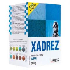 Lanxess - Tinta para piso Azul Pigmento em Pó Xadrez 500g