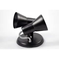 ARS Iluminação - Spot 2 Sino Alumínio Preto