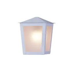 Ideal Iluminação - Arandela de Aço FOSF L15B Branco