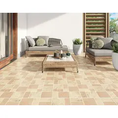 Holztek - Piso Sevilha Bege 45x45cm Caixa 2,00m²