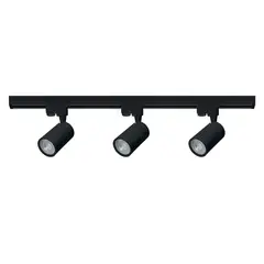 Luminatti - Kit 3 Spots Trilho Led Pto 5W 3000K