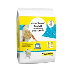 Quartzolit - Argamassa Flexivel Aciii Branca 20Kg