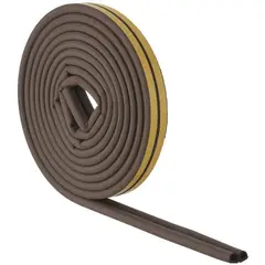 Fixser - Espuma Perfil D Epdm Marrom 7,9X6,3X5