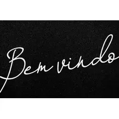 Kapazi - Vinil Light 2.0 Bem Vindo Preto 40x60cm