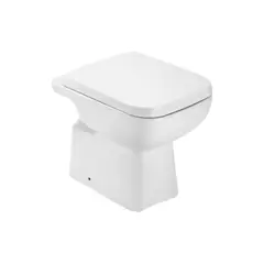 Icasa - Bacia Convencional Kit Assento PP-SC Anel Com Tubo de Ligação e Parafusos De Fixação Branco