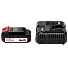 Ubermann - Kit Carregador + 2 Baterias 2.0ah 127v