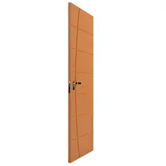 Vert - Folha Porta Frisada Sólida Elegance Freijó Pintada 210x80