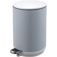Just Home Collection - Lixeira Aqua com Tampa Pedal 5 Litros