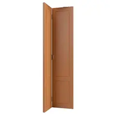 Vert - Kit Porta Camarão Frisada Com Ferragens Madeira Solida MDP Freijó Acabado 210x60x3,5cm Duo Classica