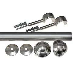 Couselo - Kit Elegance 28 mm com 200cm Aço Escovado