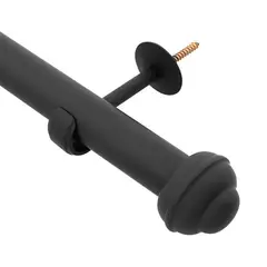 Couselo - Kit Varão para Cortinas Elegance 16211-17 28mm 3,00m Preto
