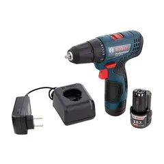 Bosch - Parafusadeira/Furadeira GSR120 12V com 2 Baterias 2,0Ah