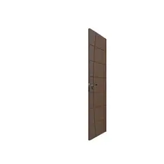 Vert - Folha de Porta Frisada Madeira Solida MDP Ipê Acabado 210x72x3,5cm Elegance