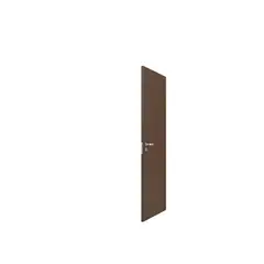Vert - Folha de Porta Frisada Madeira Solida MDP Ipê Acabado 210x72x3,5cm Bella