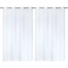 Branyl - Cortina 180x280cm Rustica com Forro Branco