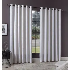 Branyl - Cortina 250x380cm Jacquard Floryl Marfim