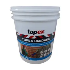 Topex - Aditivo Impermeabilizante Umidade Balde 18 Litros