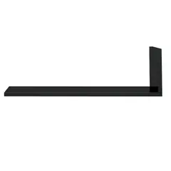 Multivisão - Prateleira com Suporte em L Preto