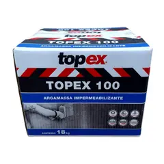Topex - Argamassa Polimérica Semi Flexível 100 Caixa 18 kg