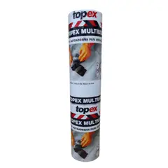 Topex - Fita Asfáltica Alumínio Multiuso Autoadesiva 60cmx10m