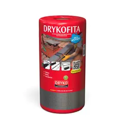 Dryko - Fita Asfáltica Alumínio Multiuso Autoadesiva Drykofita 30cmx10m