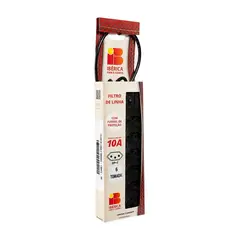 Iberica Fios E Cabos - Filtro De Linha 6 Tomadas - 1,50 Metros