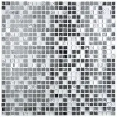 ArtGlass - Pastilha Vidro Mm02 30X30 Silver Art Glass