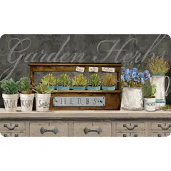 Just Home Collection - Capacho Borracha Garden Herb 45X75 Cm