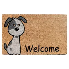 Just Home Collection - Capacho Fibra de Coco Welcome Dog 45x75