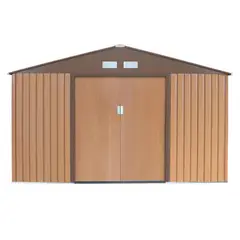 Ergo - Abrigo de Jardim Arqueiro 340x191x210 Marrom