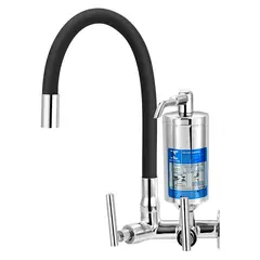 Sensi Dacqua - Filtro com Torneira Parede Flexível Preta C61
