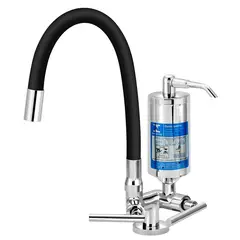 Sensi Dacqua - Filtro com Torneira Mesa Flexível Preta C61