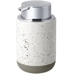 Homy - Porta Sabonete Liquido Ceramica Shannon Cinza Just Home Collection