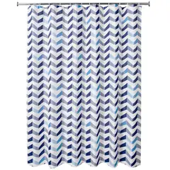 Just Home Collection - Cortina de Banho 12 G Ondas Do Mar