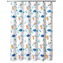 Just Home Collection - Cortina de Banho 12 G Dino