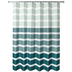 Just Home Collection - Cortina de Banho 12 G Listras