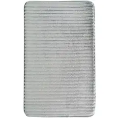 Just Home Collection - Tapete de Banheiro Performance 43x61cm Cinza