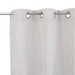 Just Home Collection - Cortina 1 Folha 220x140cm Blackout Polar Bege