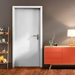 Eucatex - Folha de Porta Lisa Madeira Colmeia Fundo Primer Branco 210x72x3,5cm Economica