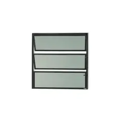 Brimak - Janela Basculante Alumínio Preto 60x60x2,3cm Master