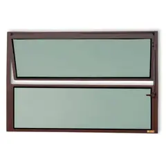 Brimak - Janela Basculante Alumínio Corten 40x60x2,3cm Master