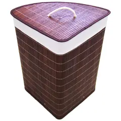 Just Home Collection - Cesto de Roupa Bambu