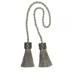 Bella Arte - Cordão Infinity Mini Franjas Prata