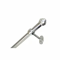 Bella Arte - Kit Varão 2,00m 19mm Fino Aluminio Pratiko pro