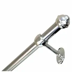 Bella Arte - Kit Varão 2,00m 28mm Grosso Aluminio Pratiko pro