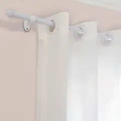 Bella Arte - Kit Varao 2,00m 28mm Grosso Aço Pratiko Pro Branco