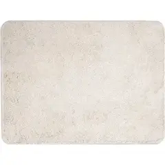 undefined - Tapete de Banheiro Algodão High 45x60cm Cru