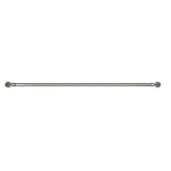 Evolux - Kit de Varão Extensível Esfera 120 a 210cm 28mm Cromado