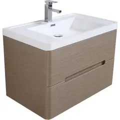 Sensi Dacqua - Móvel Banheiro River 80cm Taupe